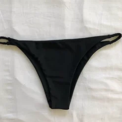 Bikini Bottoms Cheeky Braided Bikini Bottom – Pitch Black<Kulani Kinis Sale