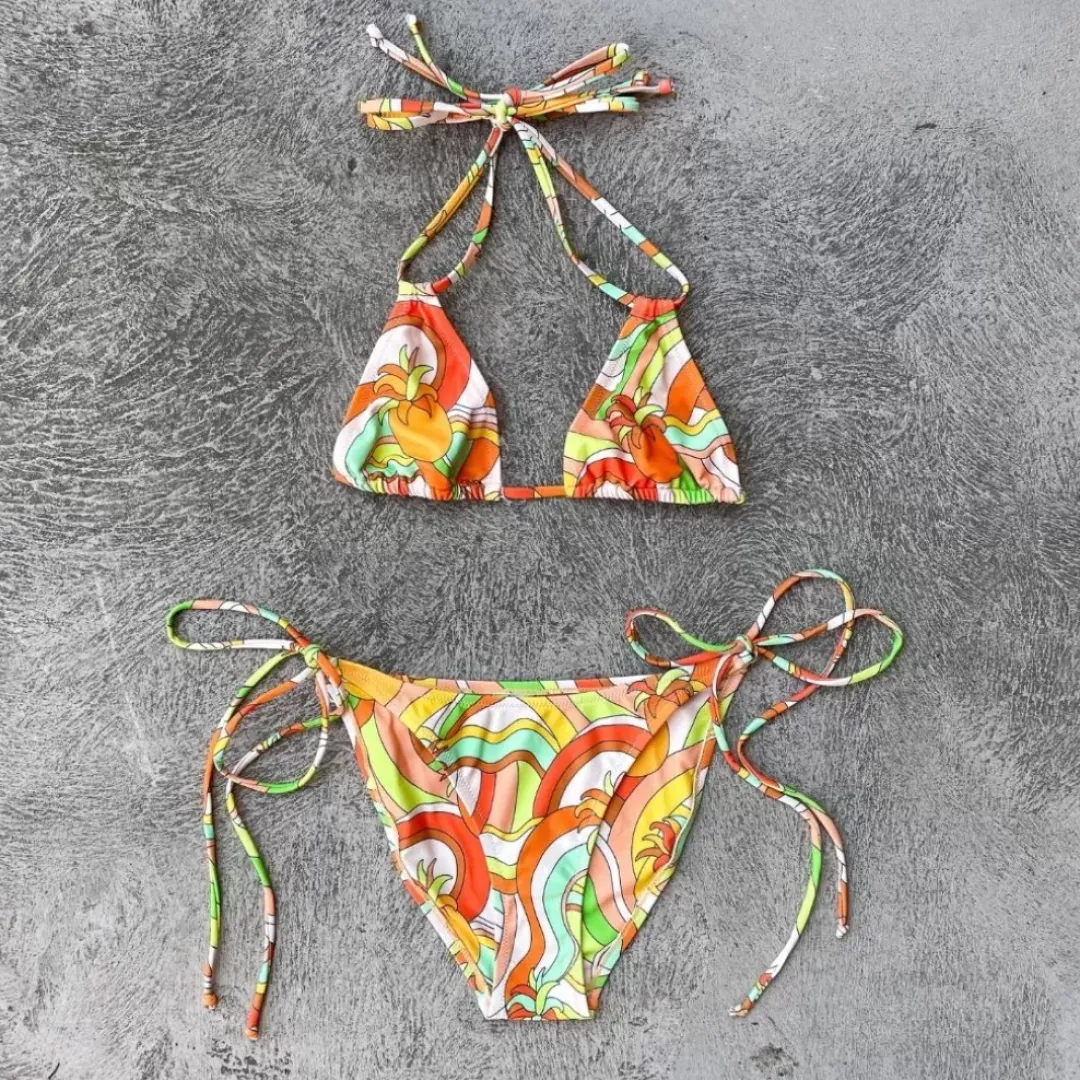 Full Coverage Tie Side Bikini Bottom – Road Runner<Kulani Kinis Best Sale
