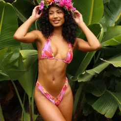 Halter Bralette Bikini Top – Island Romance<Kulani Kinis Clearance
