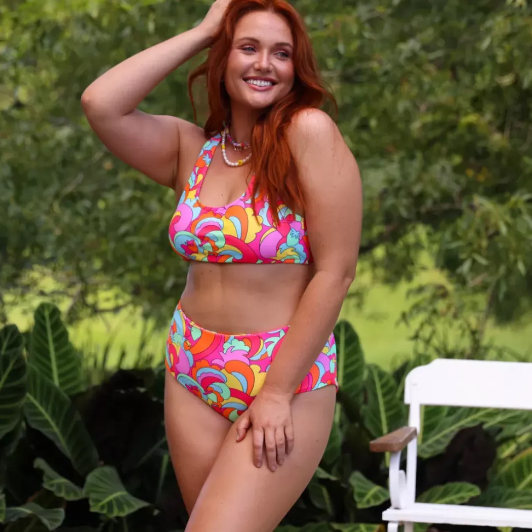 High Waist Panel Bikini Bottom – Juicy Fruit New Arrivals<Kulani Kinis Cheap