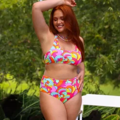 High Waist Panel Bikini Bottom – Juicy Fruit New Arrivals<Kulani Kinis Cheap