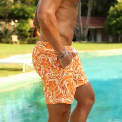 Men'S Swim Trunks – Lost At Sunset<Kulani Kinis Clearance