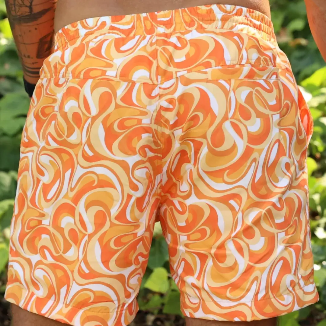Men'S Swim Trunks – Lost At Sunset<Kulani Kinis Clearance