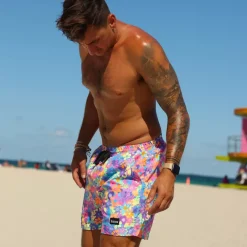 Men'S Swim Trunks – Rainbow Jungle<Kulani Kinis Best Sale