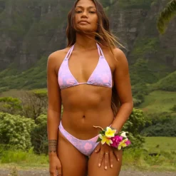 Minimal Full Coverage Bikini Bottom – Hibiscus Haze<Kulani Kinis New