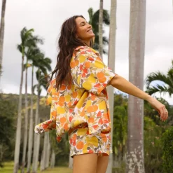 New Arrivals Relaxed Linen Shorts – Limoncello<Kulani Kinis Cheap
