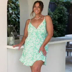 Wrap Mini Dress – Kiwi Kiss New Arrivals<Kulani Kinis Fashion